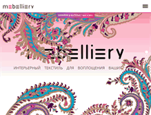 Tablet Screenshot of mebelliery.ru